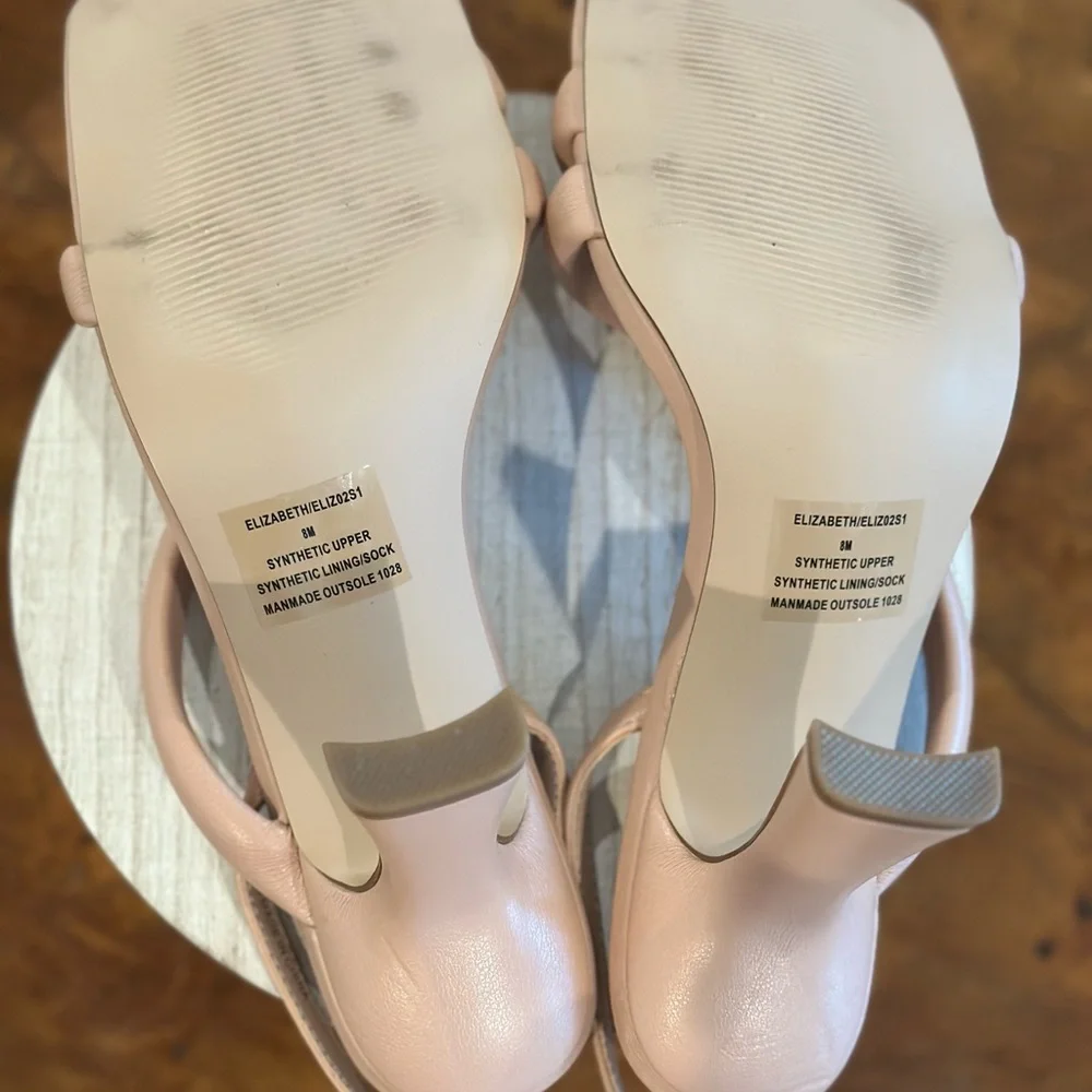 Steve Madden Tan Strappy Stiletto Heels - Picture 5 of 6
